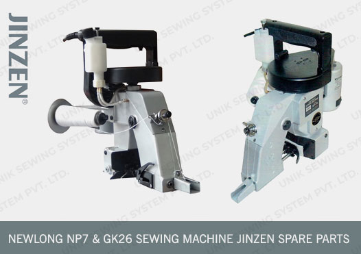 INDUSTRIAL SEWING MACHINE NEWLONG NP7 AND GK26 SPARE PARTS