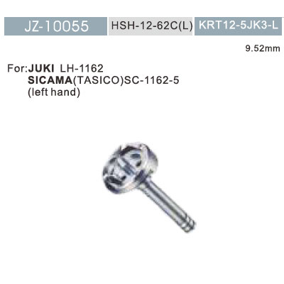  JZ-10055, JUKI LH-1162 HSH-12-62C (L), KRT12-5JK3-L 