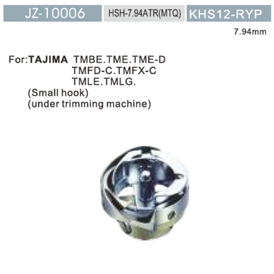 JZ 10006 HSH 7 94ATR (MTQ) KSH 12RYP