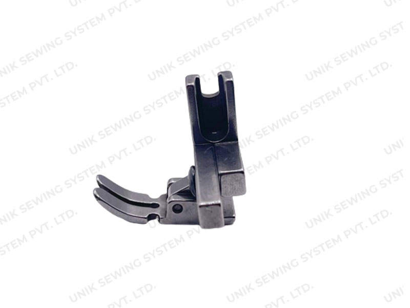 ADJUSTABLE GUIDE PRESSER FEET COMPATIBLE WITH FOLDERS