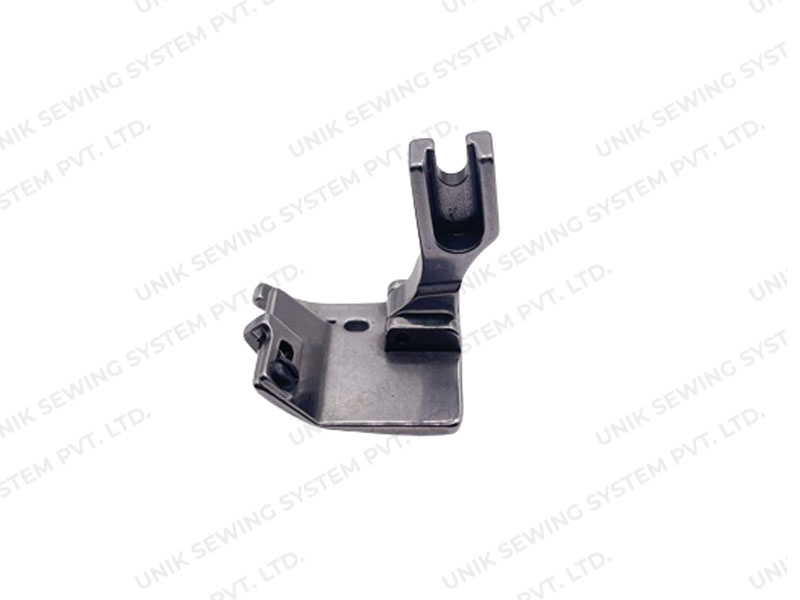 ADJUSTABLE GUIDE PRESSER FEET COMPATIBLE WITH FOLDERS